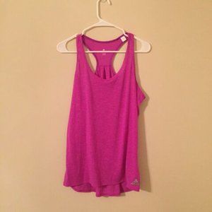 Purple Adidas Tank Top